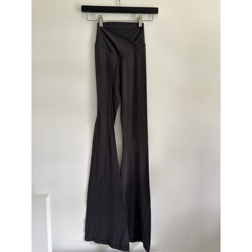 OFFLINE by Aerie Real Me High Rise Flare Leggings XS Long Black Yoga Pants